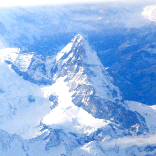 L'' Oberland bernese dall'' alto.